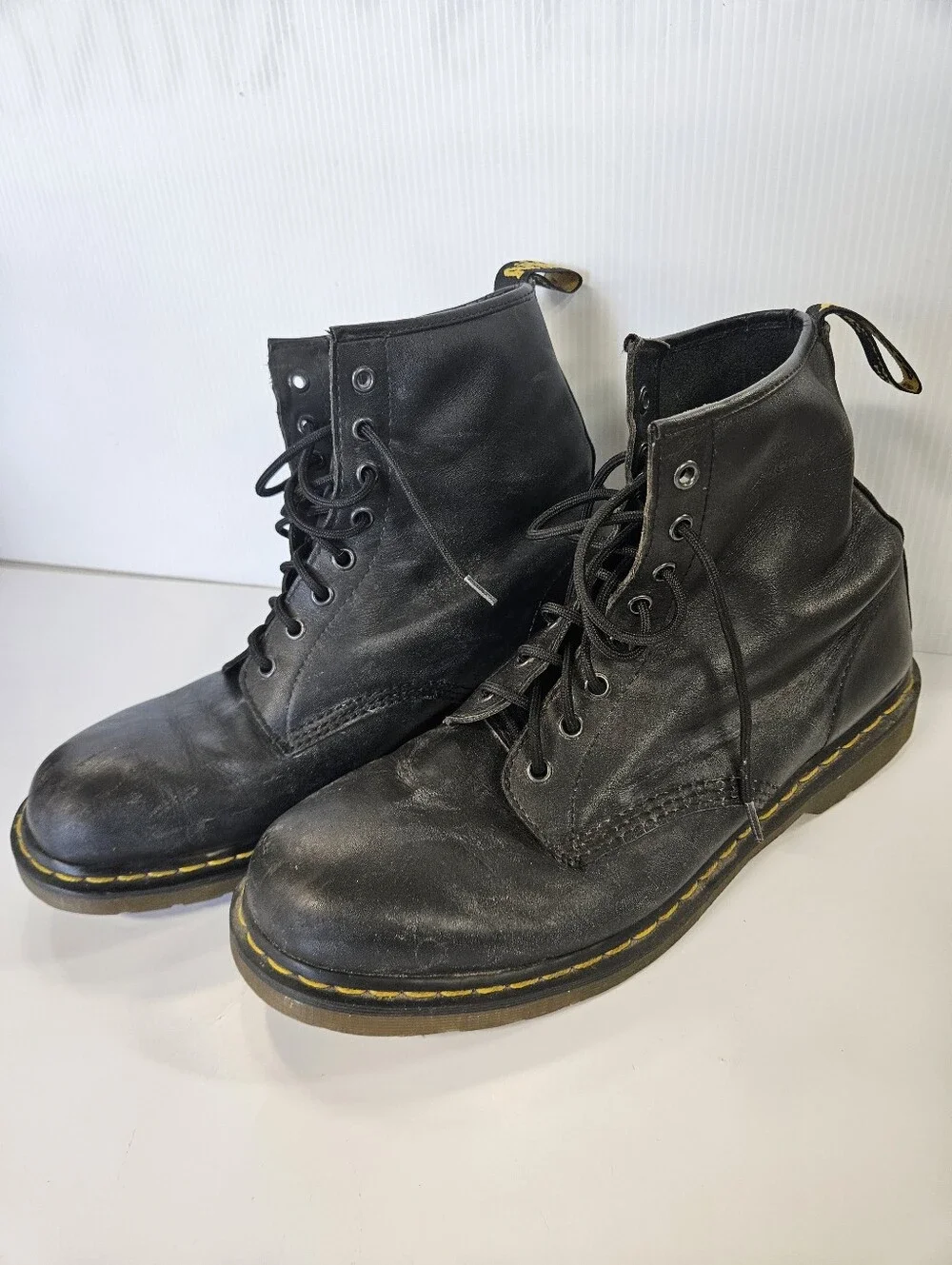 Dr. Martens boots Doc Martens 1460 Black Mens US size 12